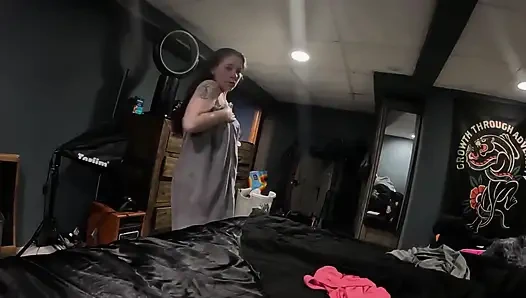 Peeking Stepson, Thankful Stepmom