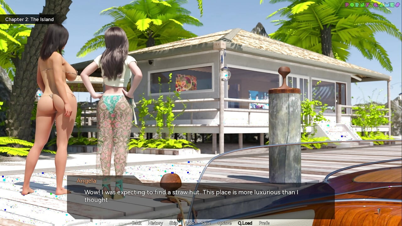Honeymoon Island by Tk8000 - Alone in a Tropical with Your Horny Stepsis 1