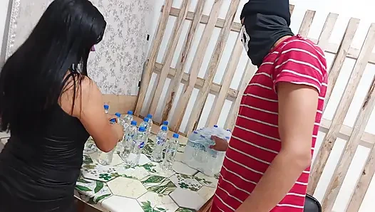 A WATER VENDOR HAS SEX WITH AN INSOLVENT CUSTOMER