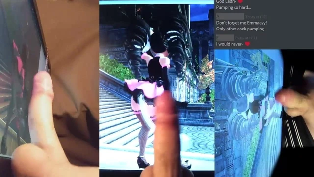Cum Tribute to Emmay 10 (Elin Tera Online)