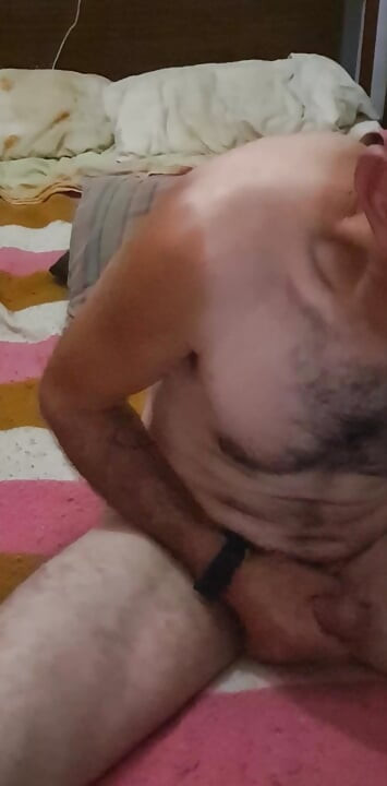 Guy in have masturbating