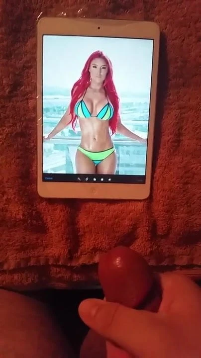 WWE Diva Eva Marie cum tribute