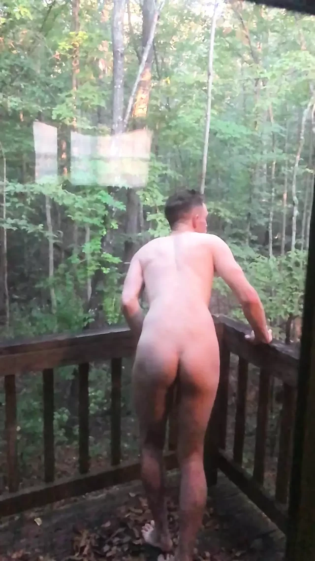 Dreamy Johnnie Lover Naked In Public Outdoors (POV)