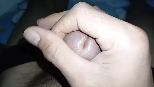 Part 5 - Massage the tip of the penis head from the shaft vein to the penis opening until you feel it pulsating.
