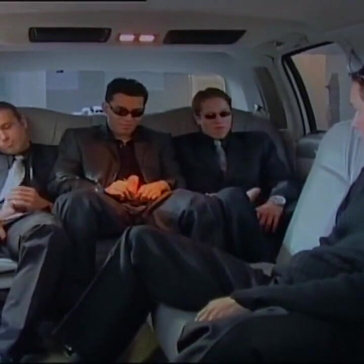 Group Fuck in the Vip Stretch Car