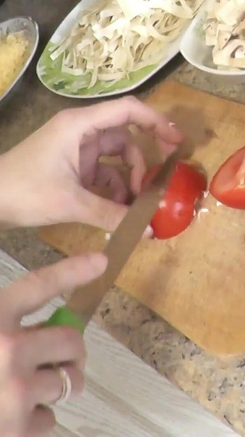 Jaw-dropping moment from "MILF wife continues cook naked without panties and bra in stockings high heels. Clit Pussy. Ass."
