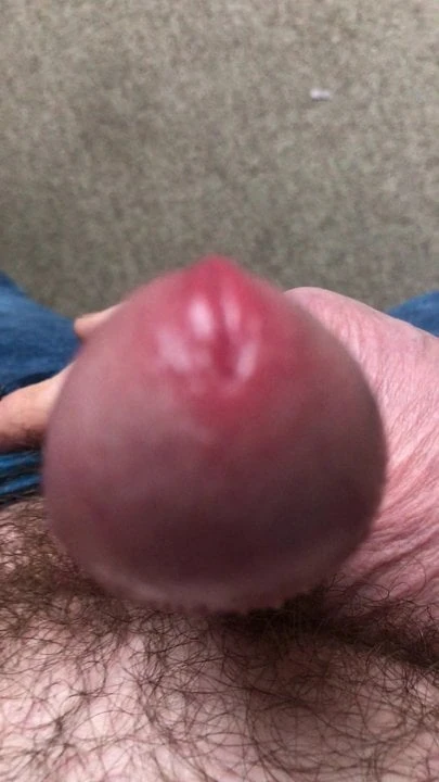 Wanking my small hairy cock