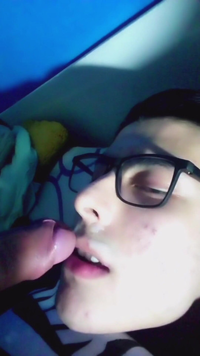 selfsuck and cum twice in mouth | Clip 3