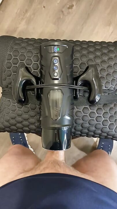 Big Stroker Toy Makes Me Cum Four Times! POV Demo
