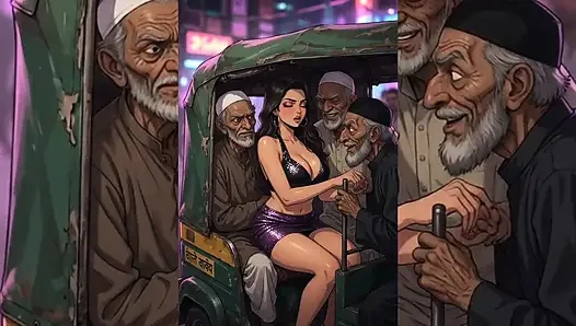 Tante seksi india dan kakak ipar india didominasi sama pria muslim kotor - grup seks di tempat umum & korupsi