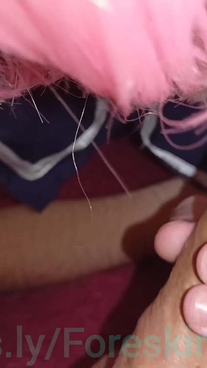 Shameless young sissy entertains Stepdaddy's big cock to cum!