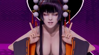 R18-mmd Major lazer - 버블 엉덩이 doa nyotengu 에로틱 댄스