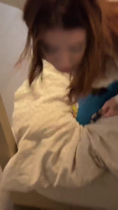 Captivating moment from "I Found Out My Step Sis Is Secretly A Cum Slut..."DON'T TELL MOM"-Rosie Rider"