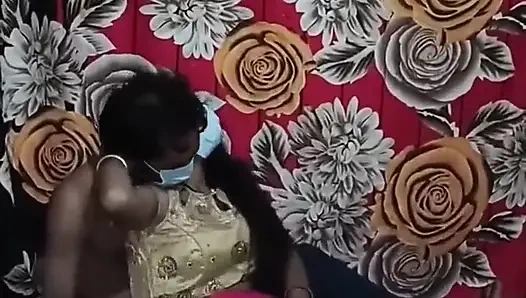 Индийский дези Suhagraat, муж и жена 1