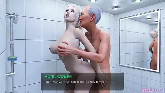 Perseverance Motel Owner fucking Horney Chick - 3d game
