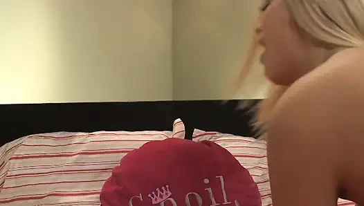 Playful teens lick each other's pussy and ass