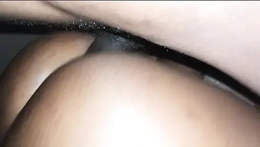 Big Ass Bubble Butt Wife with Creamy Pussy Fucked Hard BBC black cock