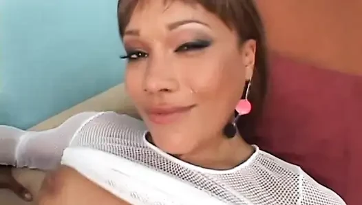 Ateşli büyük memeli zenci sürtükler aşık!