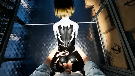 GADIS LABA-LABA YANG LUAR BIASA DISETUBUHI DENGAN KERAS DI SUPERMARKET