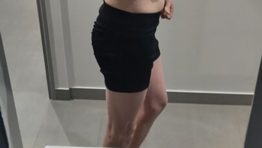 Sexy body of a young crossdresser