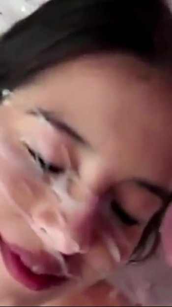 Emotional moment from "Queens of Cum Epic Facials 3c"