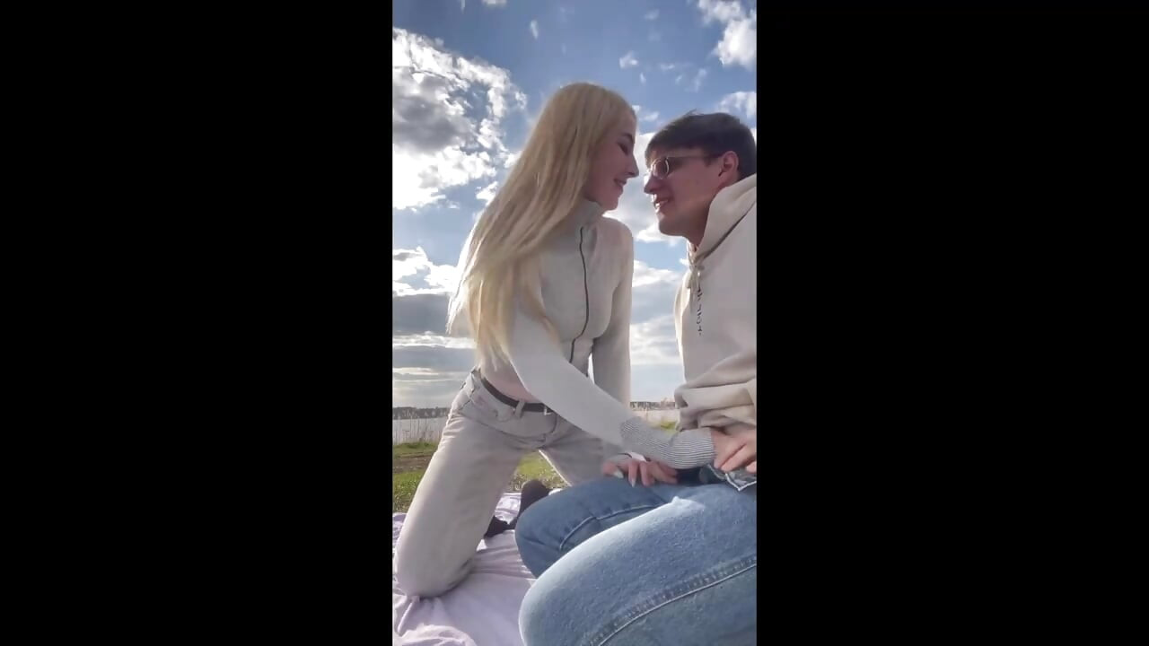 Blowjob by the River