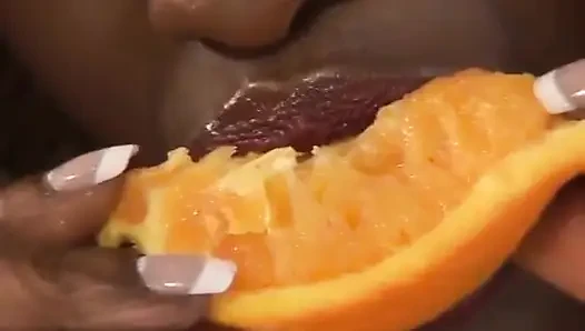 Guy Opens Black Girl's Legs and Eats Her Pussy Then Fucks