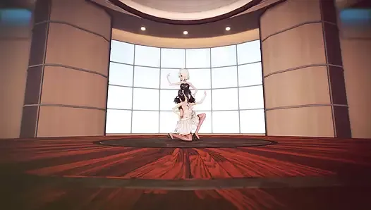 Mmd R-18 Anime Girls Sexy Dancing (clip 48)