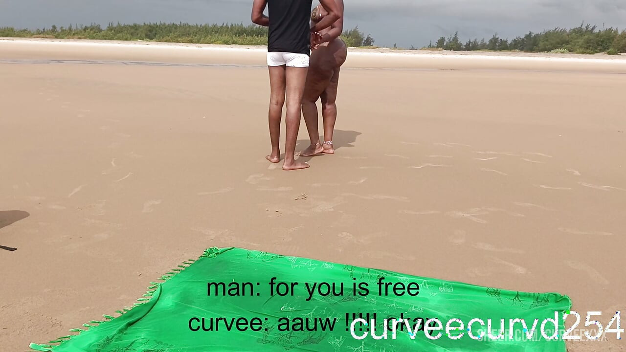 Een vluggertje op het strand met een lokale kerel
