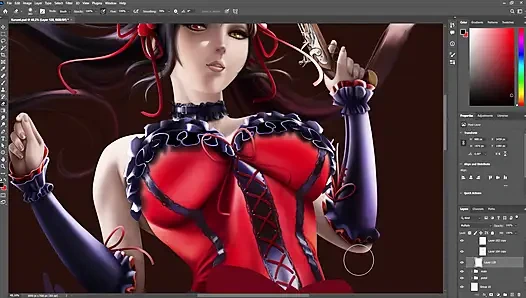 Kurumi timelapse sfw date a live