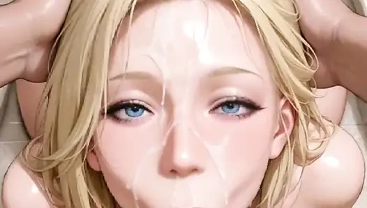 Hentai anime - Beautiful college girl likes to get fucked in the ass