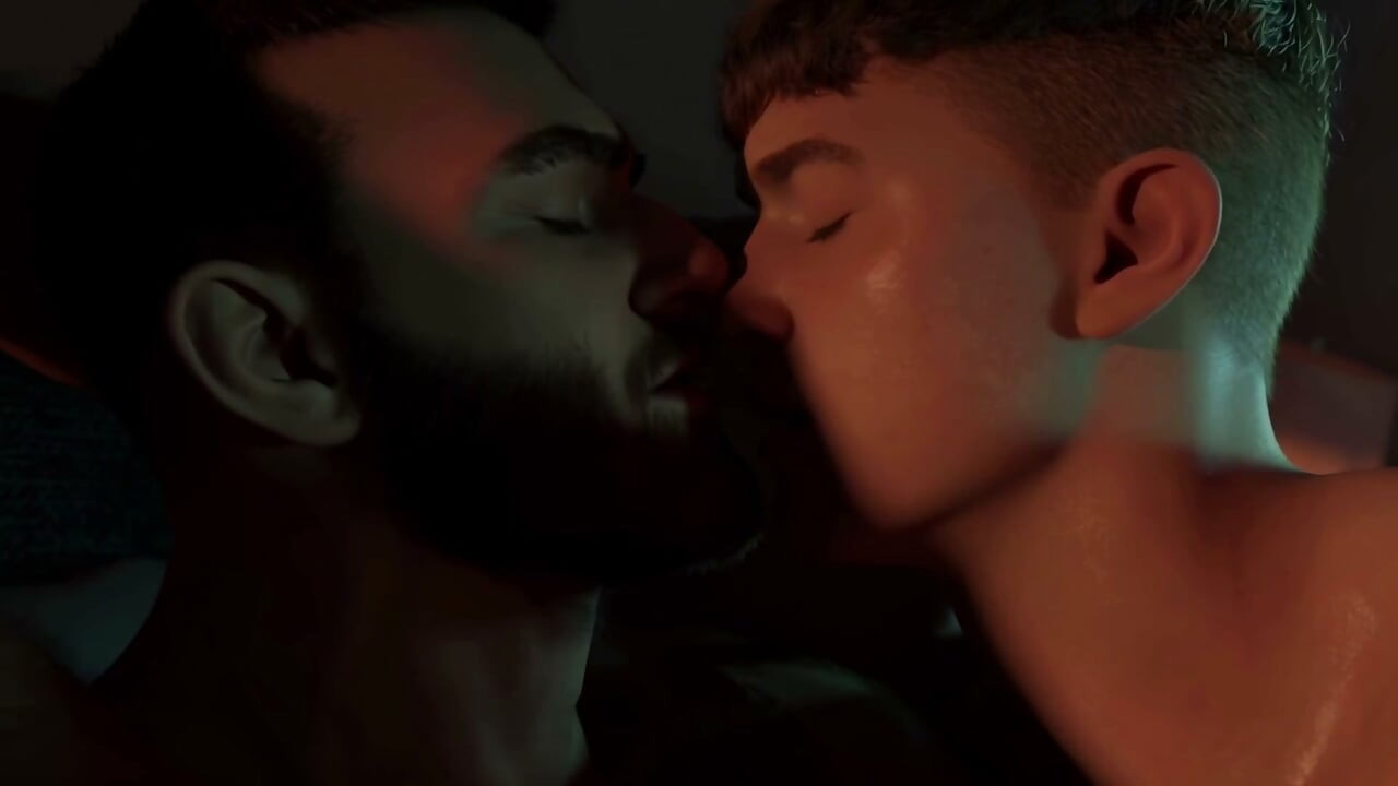 Papi peludo se folla al mejor amigo de su hijo