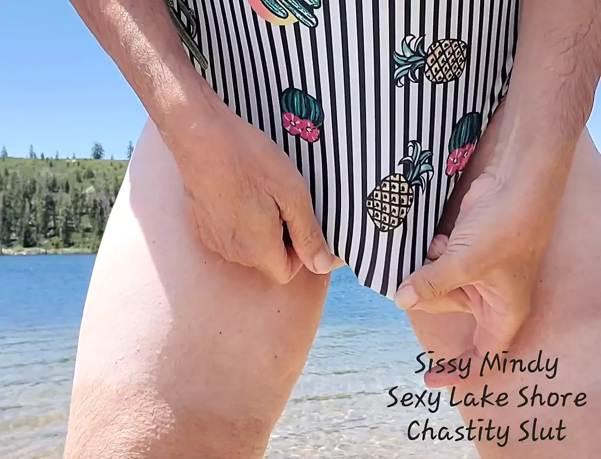 SISSYMINDY Lakeside 수영복 순결 케이지 댄스