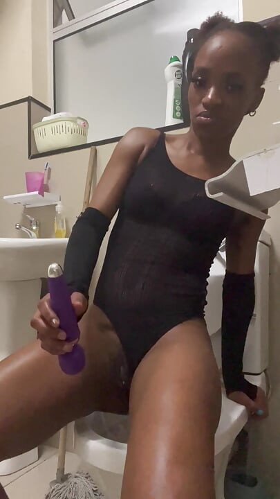 화장실 솔로 자위