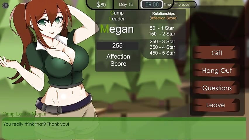 Camp Fe v 0.047gameplay भाग 2 Loveskysan द्वारा