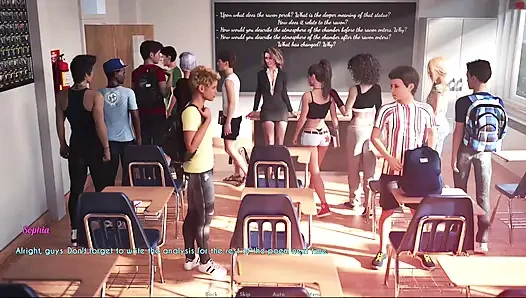 AWAM - where sophia intervene when the guys tried having sex with jessica