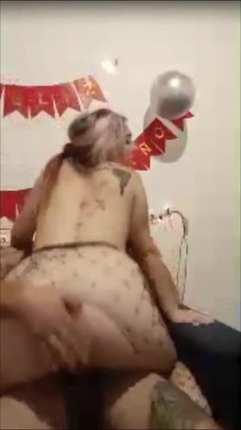 Unforgettable moment from "I MY FRIEND'S WIFE AS A BIRTHDAY PRESENT. HOTWIFE NENAMALA"