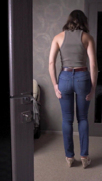 Struggles Managing Visible Panty Line VPL At Work | Clip 1