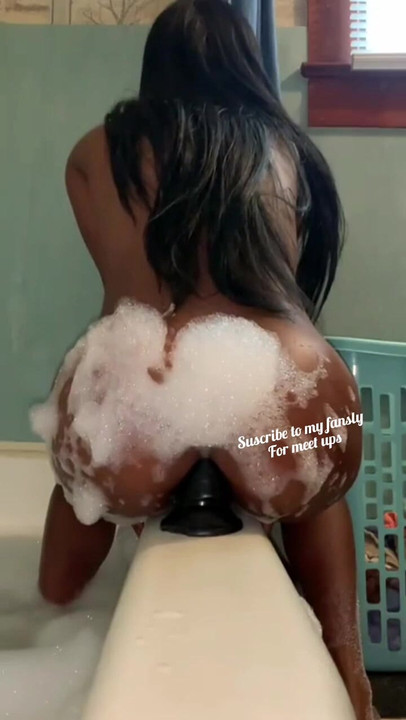 Let me ride your dick in my ass like this