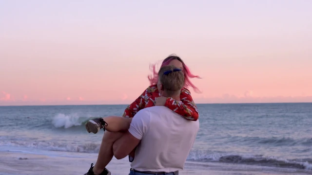 Hot sex with muscular guy after romantic date on the beach