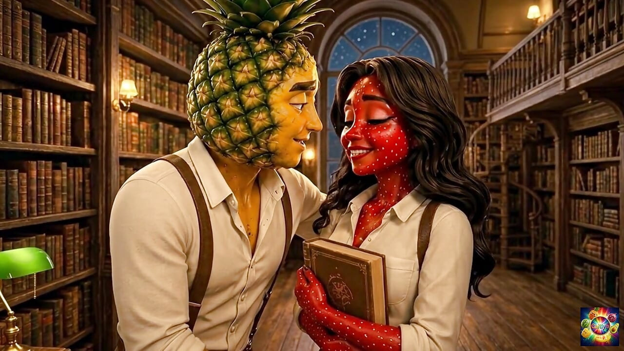 Secret Library Romance - AI Hentai ASMR