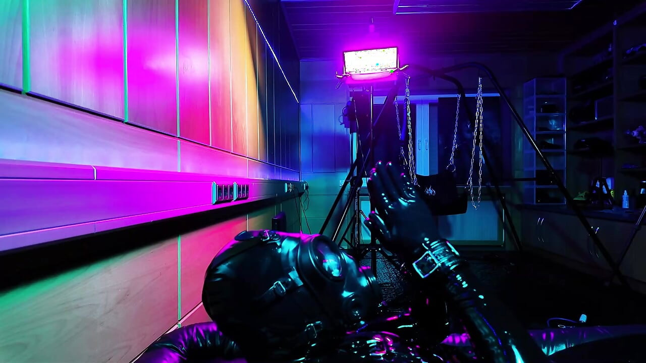¡CALIENTE! Fetichismo de Rubberdrone ASMR