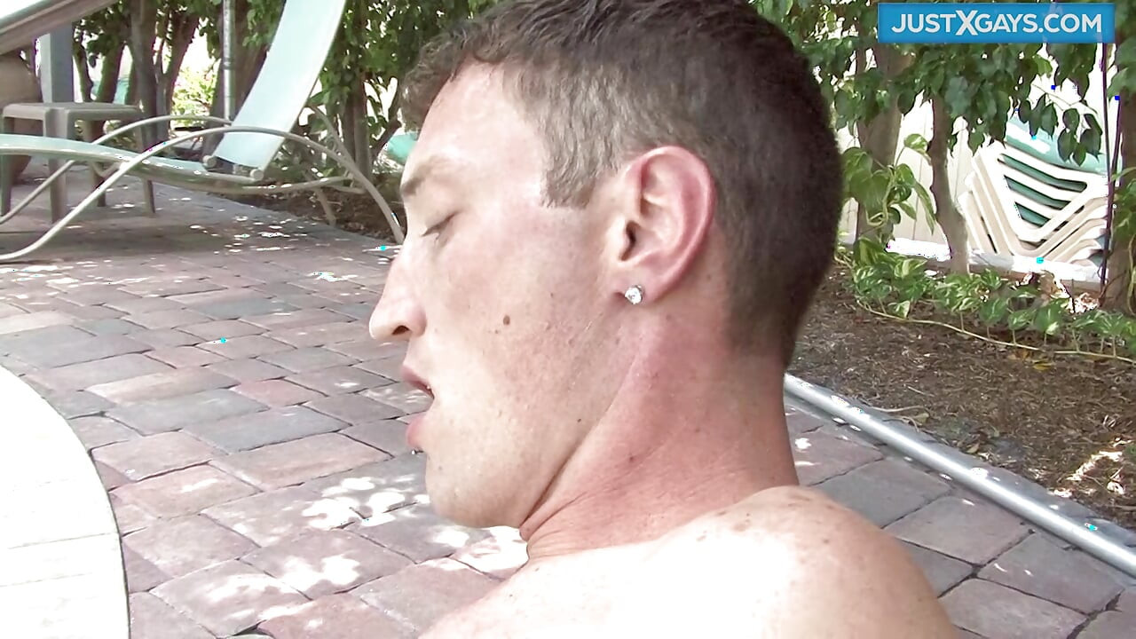 Gay games at the pool