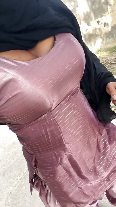 shiny silky satin suit salwar cross dresser indian bhabhi big tits