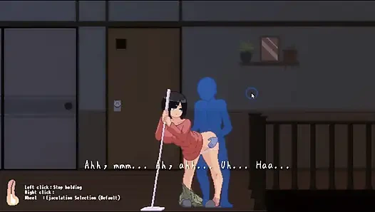 Hentai game - ehefrau mit riesigen titten nimmt harten sex im haus