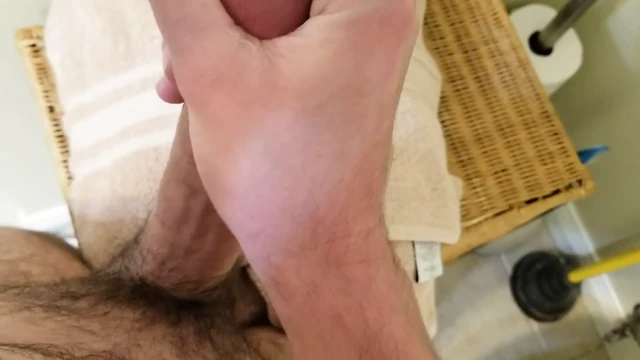 Long Cock with a Wet Sticky Belly