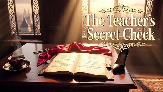A Teacher's Secret Check on Her Friend's Stepson Kinks Turns into Passionate Fantasy in Studio (AI generated)
