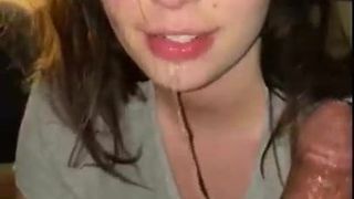 She does amazing Deepthroat