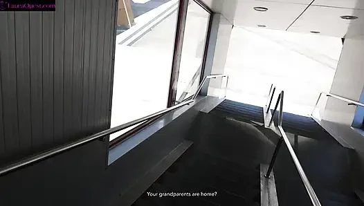 Onunla trende tanıştım