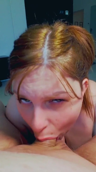 Epic moment from "hot amateur milf deep throat blowjob ends with cum in throat"